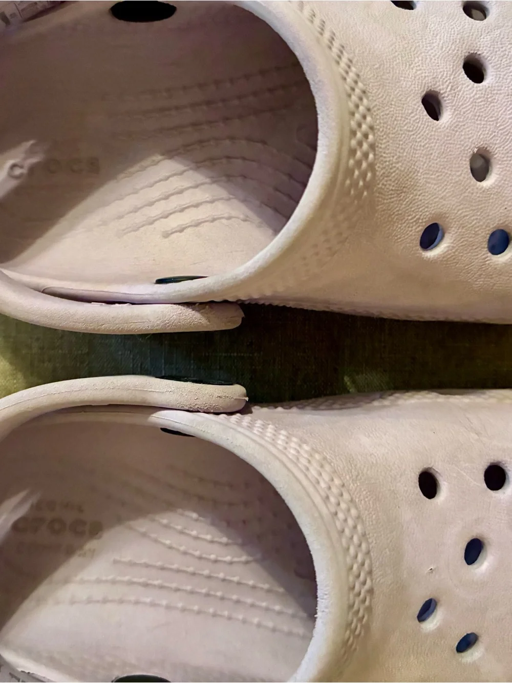 CROCS Classic Clogs Toddler Size 8 Girls Lavender Purple Heel Strap Slip-On